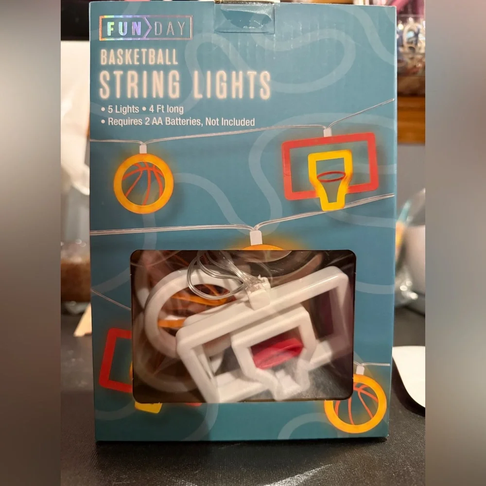 Fun Day Basketball String Lights- 2 pack retails $19.99 each